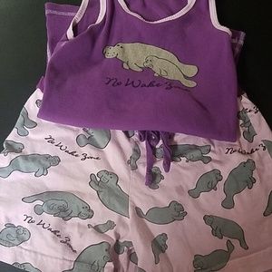 Manatee pajamas, Manatee PJs, no wake zone
